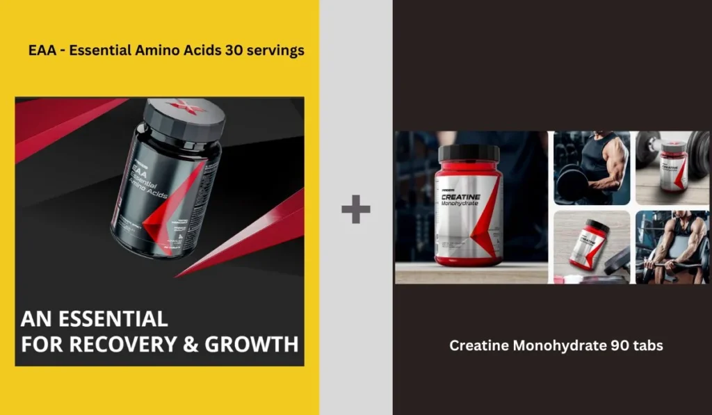 Essential Amino Acids + Creatine Monohydrate 90 tabs