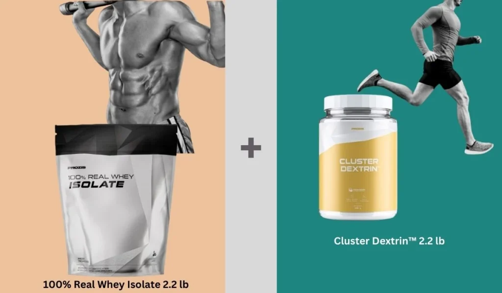 100% Real Whey Isolate + Cluster Dextrin™